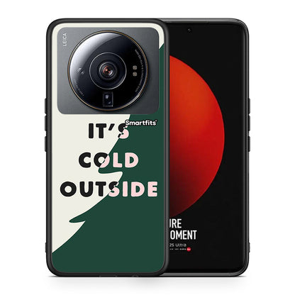 Θήκη Xiaomi 12S Ultra Cold Outside από τη Smartfits με σχέδιο στο πίσω μέρος και μαύρο περίβλημα | Xiaomi 12S Ultra Cold Outside case with colorful back and black bezels