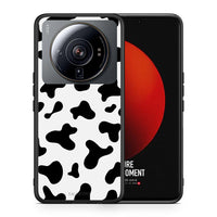 Thumbnail for Θήκη Xiaomi 12S Ultra Cow Print από τη Smartfits με σχέδιο στο πίσω μέρος και μαύρο περίβλημα | Xiaomi 12S Ultra Cow Print case with colorful back and black bezels