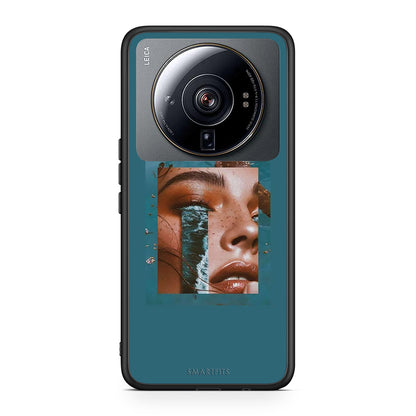 Xiaomi 12S Ultra Cry An Ocean θήκη από τη Smartfits με σχέδιο στο πίσω μέρος και μαύρο περίβλημα | Smartphone case with colorful back and black bezels by Smartfits