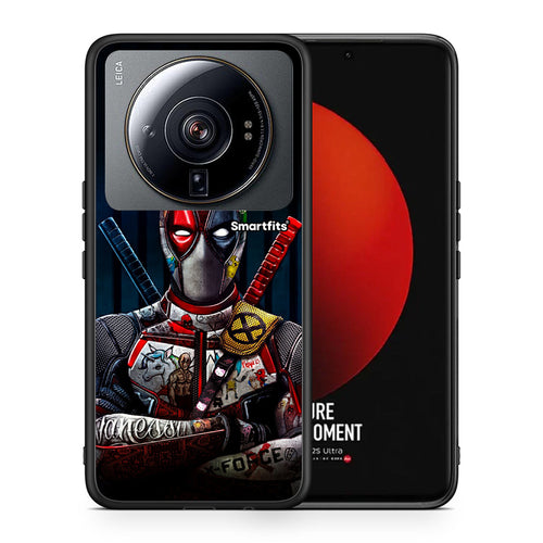 Θήκη Xiaomi 12S Ultra Funny Guy από τη Smartfits με σχέδιο στο πίσω μέρος και μαύρο περίβλημα | Xiaomi 12S Ultra Funny Guy case with colorful back and black bezels