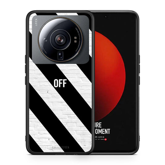 Θήκη Xiaomi 12S Ultra Get Off από τη Smartfits με σχέδιο στο πίσω μέρος και μαύρο περίβλημα | Xiaomi 12S Ultra Get Off case with colorful back and black bezels