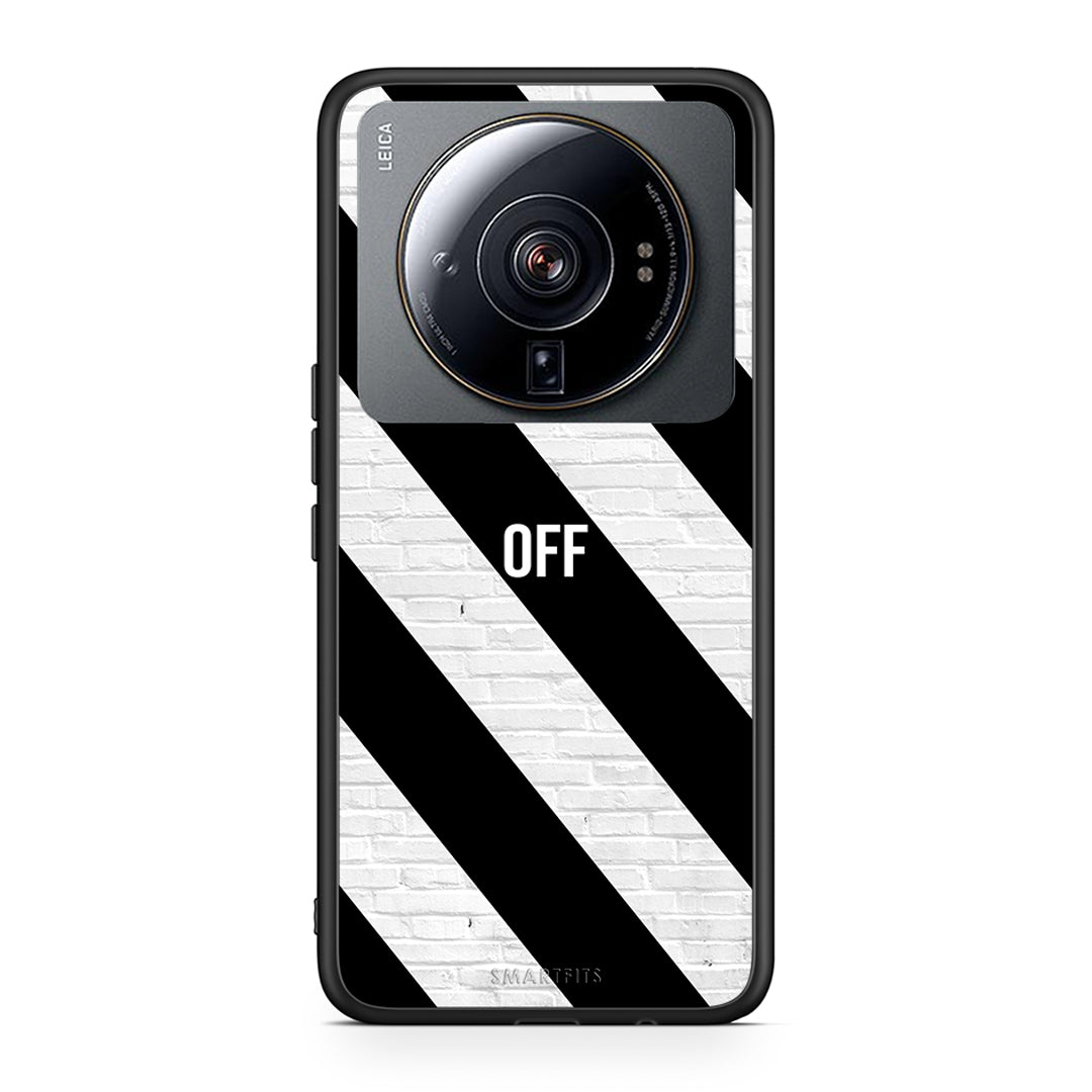 Xiaomi 12S Ultra Get Off θήκη από τη Smartfits με σχέδιο στο πίσω μέρος και μαύρο περίβλημα | Smartphone case with colorful back and black bezels by Smartfits
