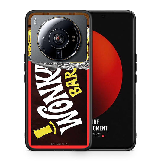 Θήκη Xiaomi 12S Ultra Golden Ticket από τη Smartfits με σχέδιο στο πίσω μέρος και μαύρο περίβλημα | Xiaomi 12S Ultra Golden Ticket case with colorful back and black bezels