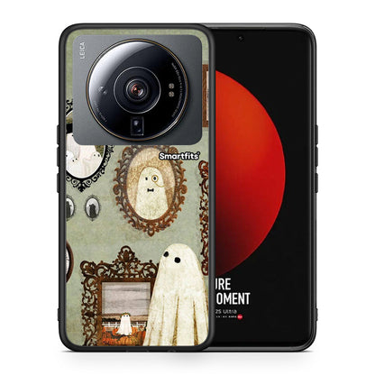 Θήκη Xiaomi 12S Ultra Halloween Ghost Season από τη Smartfits με σχέδιο στο πίσω μέρος και μαύρο περίβλημα | Xiaomi 12S Ultra Halloween Ghost Season case with colorful back and black bezels