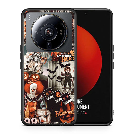 Θήκη Xiaomi 12S Ultra Halloween Spooky Season από τη Smartfits με σχέδιο στο πίσω μέρος και μαύρο περίβλημα | Xiaomi 12S Ultra Halloween Spooky Season case with colorful back and black bezels