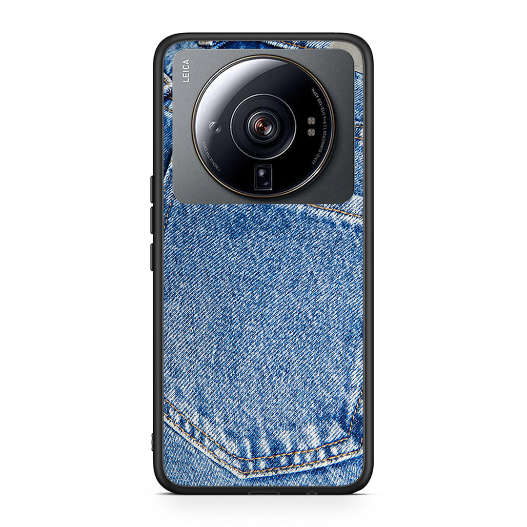 Xiaomi 12S Ultra Jeans Pocket θήκη από τη Smartfits με σχέδιο στο πίσω μέρος και μαύρο περίβλημα | Smartphone case with colorful back and black bezels by Smartfits