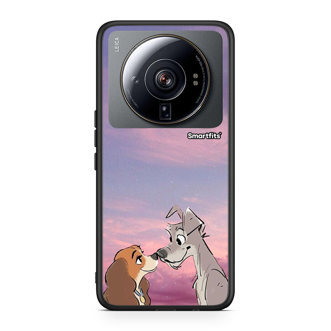 Xiaomi 12S Ultra Lady And Tramp θήκη από τη Smartfits με σχέδιο στο πίσω μέρος και μαύρο περίβλημα | Smartphone case with colorful back and black bezels by Smartfits