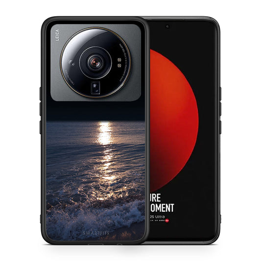 Θήκη Xiaomi 12S Ultra Moon Landscape από τη Smartfits με σχέδιο στο πίσω μέρος και μαύρο περίβλημα | Xiaomi 12S Ultra Moon Landscape case with colorful back and black bezels