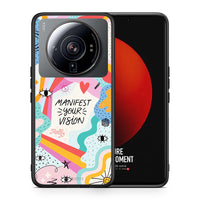 Thumbnail for Θήκη Xiaomi 12S Ultra Manifest Your Vision από τη Smartfits με σχέδιο στο πίσω μέρος και μαύρο περίβλημα | Xiaomi 12S Ultra Manifest Your Vision case with colorful back and black bezels