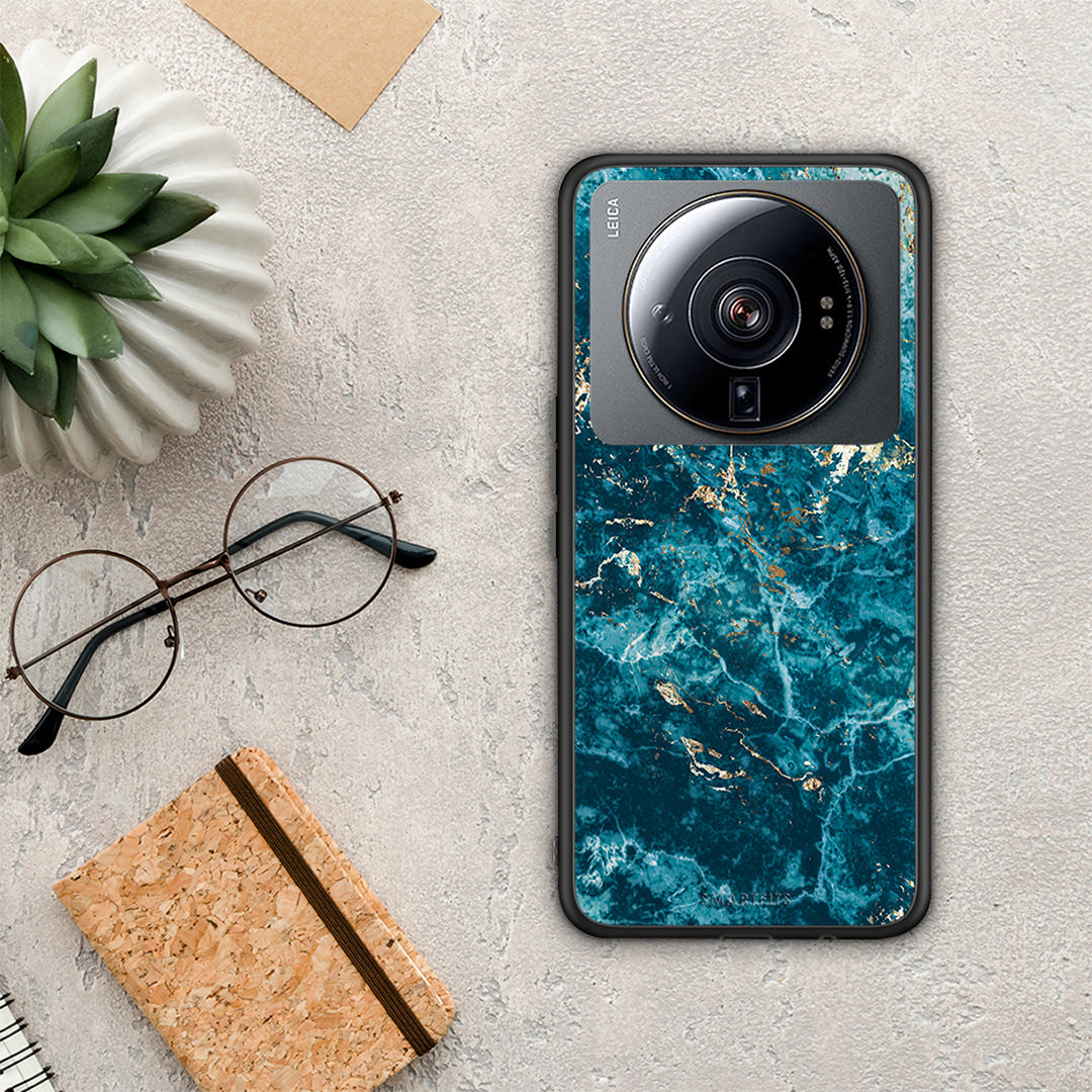 Marble Blue - Xiaomi 12S Ultra θήκη