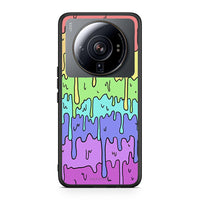 Thumbnail for Xiaomi 12S Ultra Melting Rainbow θήκη από τη Smartfits με σχέδιο στο πίσω μέρος και μαύρο περίβλημα | Smartphone case with colorful back and black bezels by Smartfits