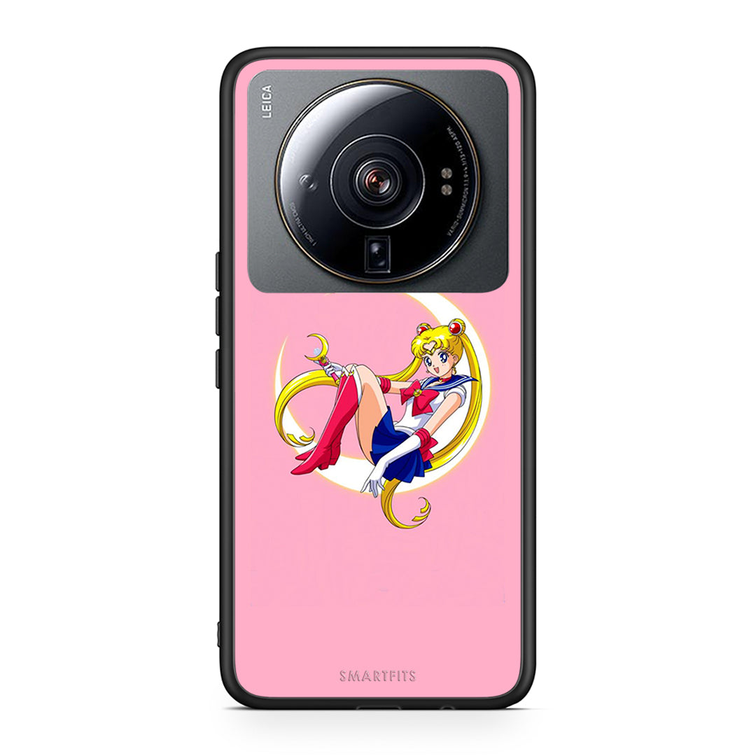 Xiaomi 12S Ultra Moon Girl θήκη από τη Smartfits με σχέδιο στο πίσω μέρος και μαύρο περίβλημα | Smartphone case with colorful back and black bezels by Smartfits