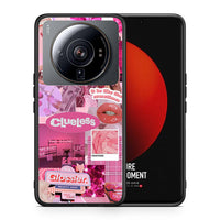 Thumbnail for Θήκη Αγίου Βαλεντίνου Xiaomi 12S Ultra Pink Love από τη Smartfits με σχέδιο στο πίσω μέρος και μαύρο περίβλημα | Xiaomi 12S Ultra Pink Love case with colorful back and black bezels