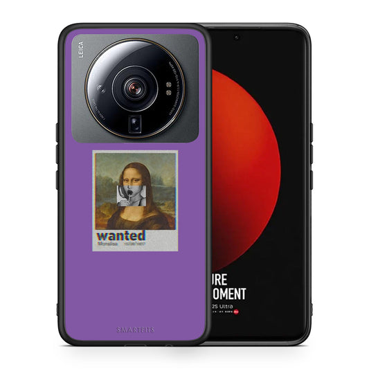 Θήκη Xiaomi 12S Ultra Monalisa Popart από τη Smartfits με σχέδιο στο πίσω μέρος και μαύρο περίβλημα | Xiaomi 12S Ultra Monalisa Popart case with colorful back and black bezels
