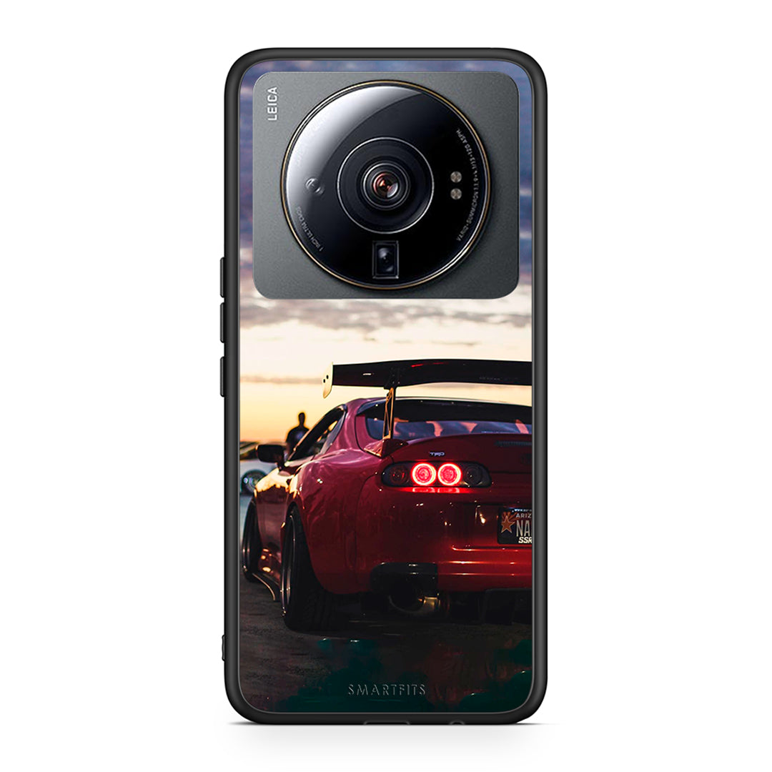 Xiaomi 12S Ultra Racing Supra θήκη από τη Smartfits με σχέδιο στο πίσω μέρος και μαύρο περίβλημα | Smartphone case with colorful back and black bezels by Smartfits