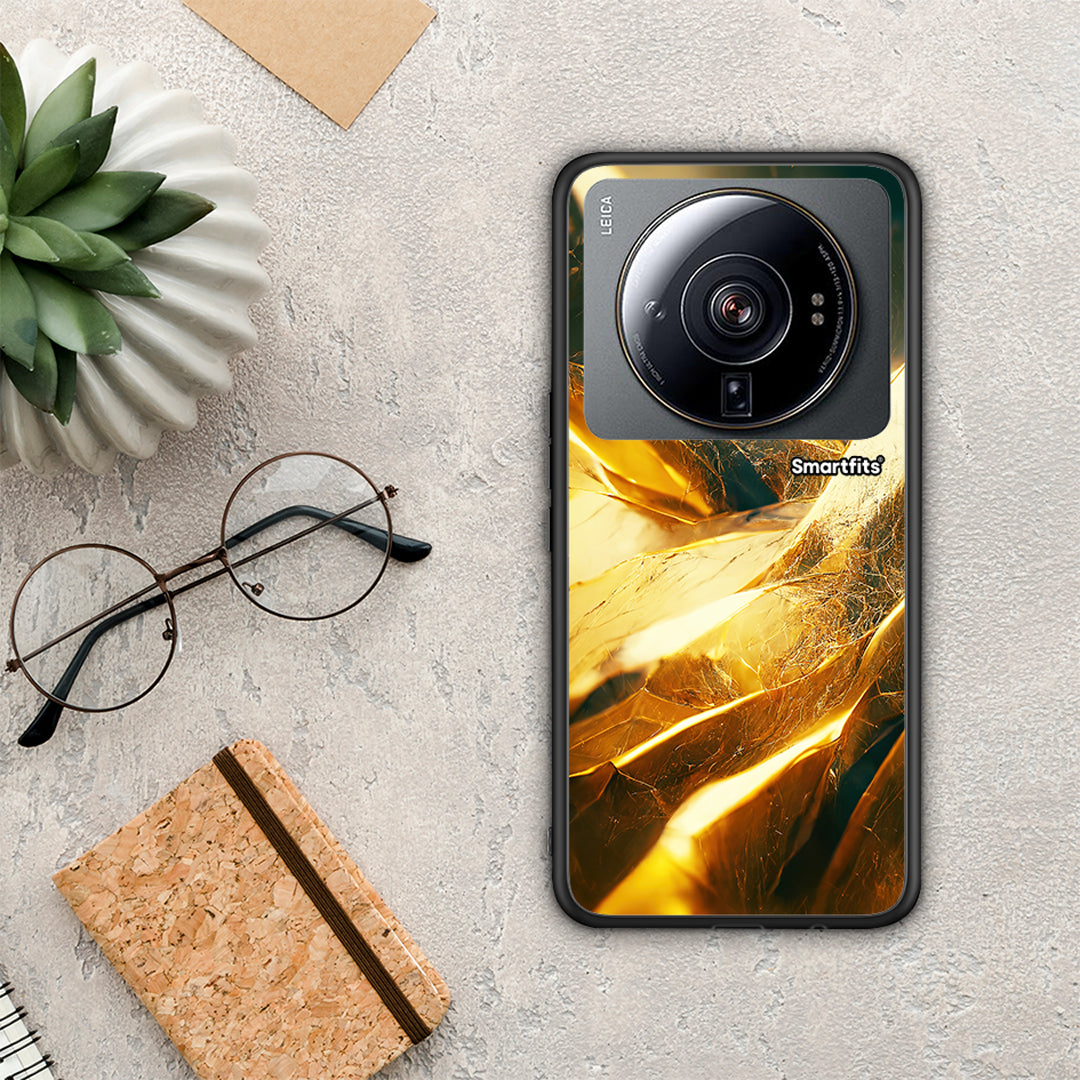 Real Gold - Xiaomi 12S Ultra θήκη