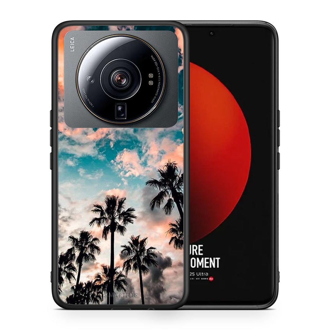 Θήκη Xiaomi 12S Ultra Sky Summer από τη Smartfits με σχέδιο στο πίσω μέρος και μαύρο περίβλημα | Xiaomi 12S Ultra Sky Summer case with colorful back and black bezels