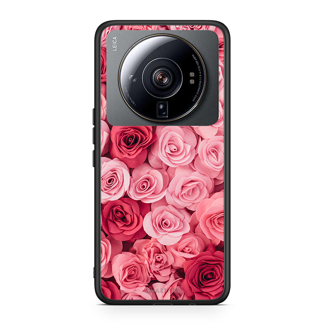 4 - Xiaomi 12S Ultra RoseGarden Valentine case, cover, bumper