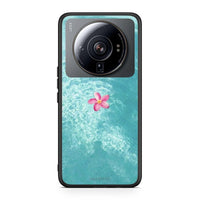 Thumbnail for Xiaomi 12S Ultra Water Flower Θήκη από τη Smartfits με σχέδιο στο πίσω μέρος και μαύρο περίβλημα | Smartphone case with colorful back and black bezels by Smartfits