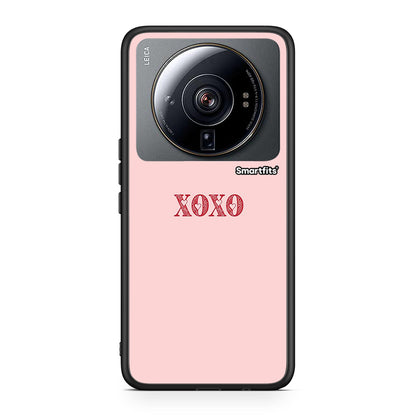 Xiaomi 12S Ultra XOXO Love θήκη από τη Smartfits με σχέδιο στο πίσω μέρος και μαύρο περίβλημα | Smartphone case with colorful back and black bezels by Smartfits