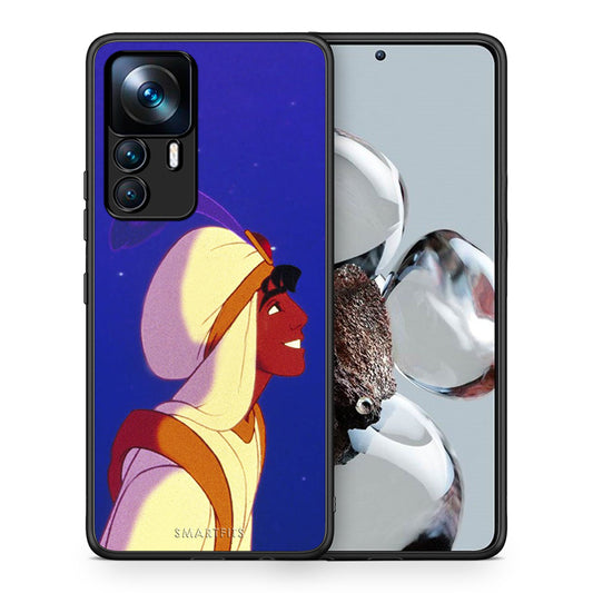 Θήκη Xiaomi 12T / K50 Ultra Alladin And Jasmine Love 1 από τη Smartfits με σχέδιο στο πίσω μέρος και μαύρο περίβλημα | Xiaomi 12T / K50 Ultra Alladin And Jasmine Love 1 case with colorful back and black bezels