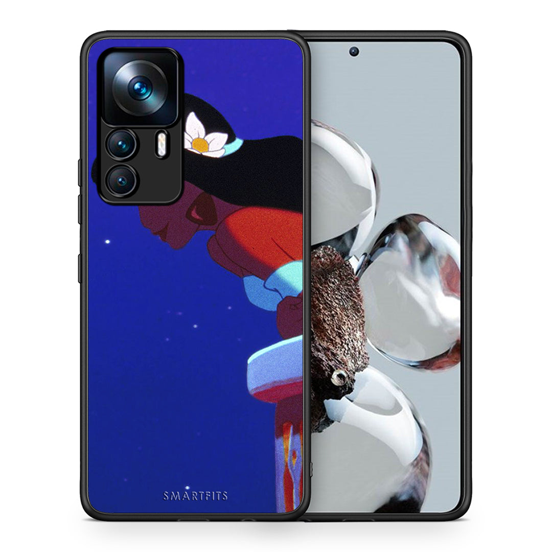 Θήκη Xiaomi 12T / K50 Ultra Alladin And Jasmine Love 2 από τη Smartfits με σχέδιο στο πίσω μέρος και μαύρο περίβλημα | Xiaomi 12T / K50 Ultra Alladin And Jasmine Love 2 case with colorful back and black bezels