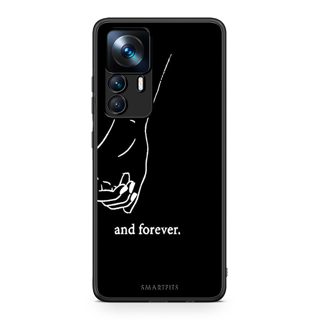 Xiaomi 12T / 12T Pro / K50 Ultra Always & Forever 1 Θήκη Αγίου Βαλεντίνου από τη Smartfits με σχέδιο στο πίσω μέρος και μαύρο περίβλημα | Smartphone case with colorful back and black bezels by Smartfits