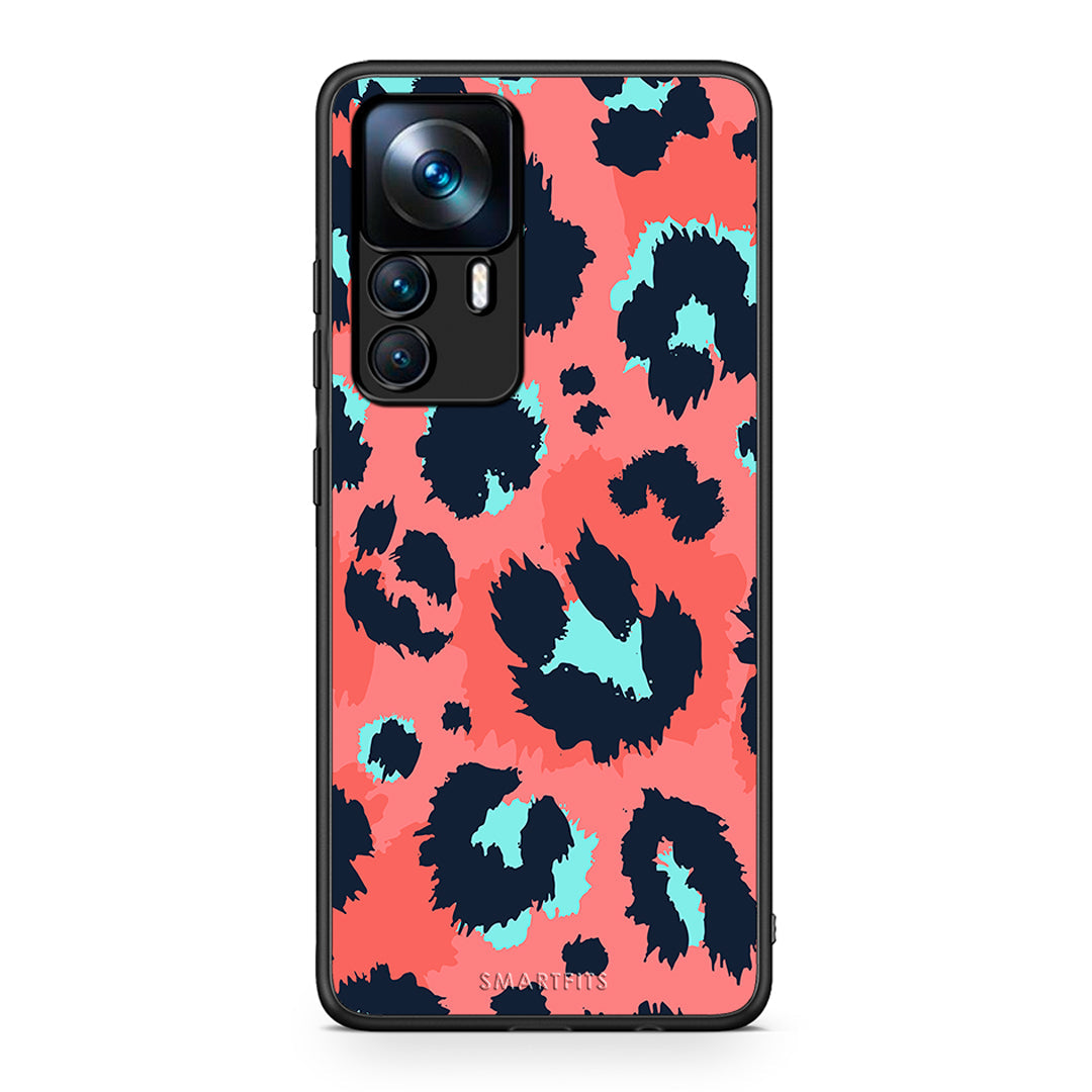22 - Xiaomi 12T / K50 Ultra Pink Leopard Animal case, cover, bumper