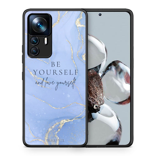 Θήκη Xiaomi 12T / K50 Ultra Be Yourself από τη Smartfits με σχέδιο στο πίσω μέρος και μαύρο περίβλημα | Xiaomi 12T / K50 Ultra Be Yourself case with colorful back and black bezels