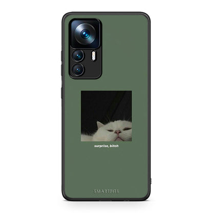 Xiaomi 12T / K50 Ultra Bitch Surprise θήκη από τη Smartfits με σχέδιο στο πίσω μέρος και μαύρο περίβλημα | Smartphone case with colorful back and black bezels by Smartfits