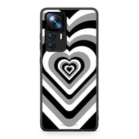Thumbnail for Xiaomi 12T / 12T Pro / K50 Ultra Black Hearts θήκη από τη Smartfits με σχέδιο στο πίσω μέρος και μαύρο περίβλημα | Smartphone case with colorful back and black bezels by Smartfits