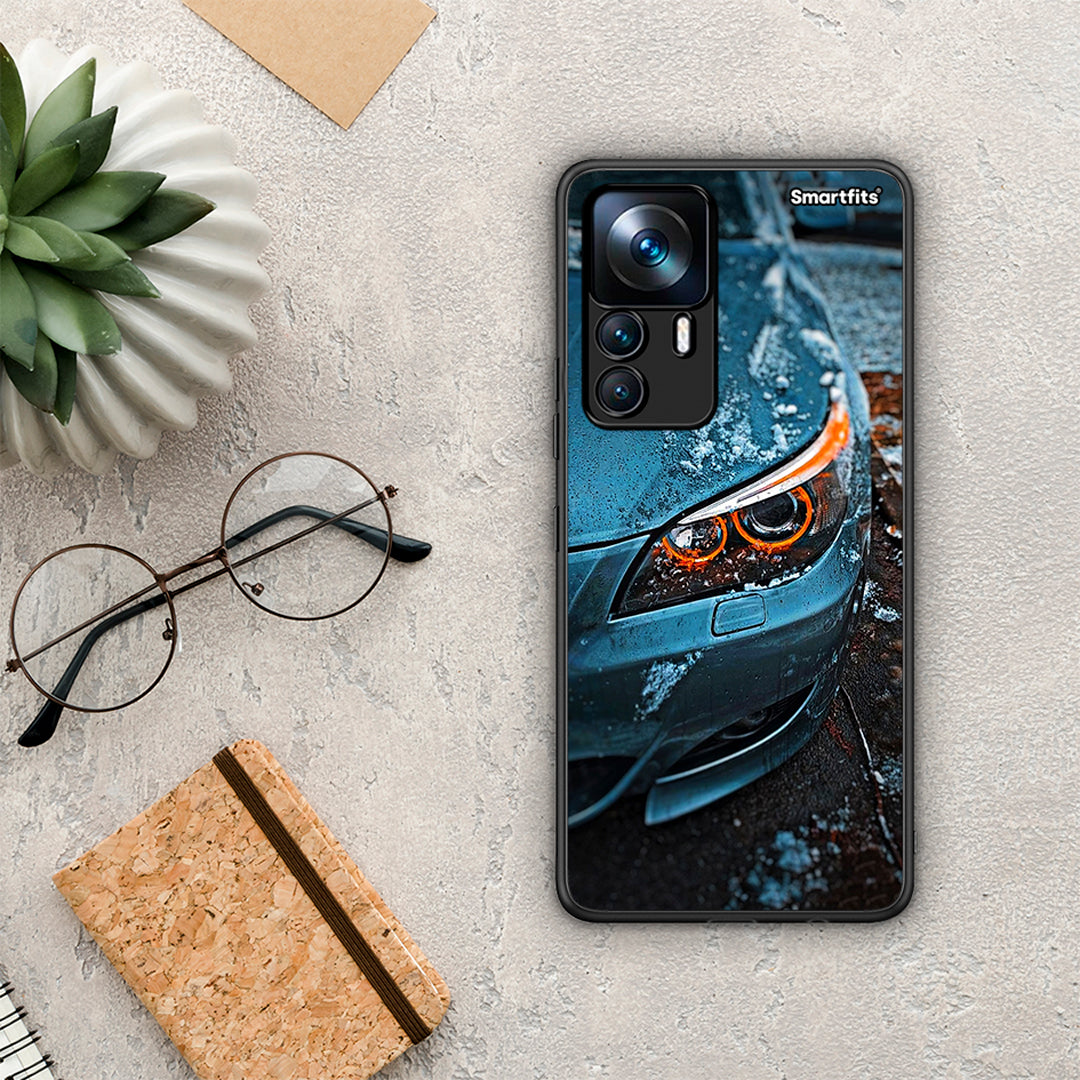 Xiaomi 12T / K50 Ultra Bmw E60 θήκη από τη Smartfits με σχέδιο στο πίσω μέρος και μαύρο περίβλημα | Smartphone case with colorful back and black bezels by Smartfits