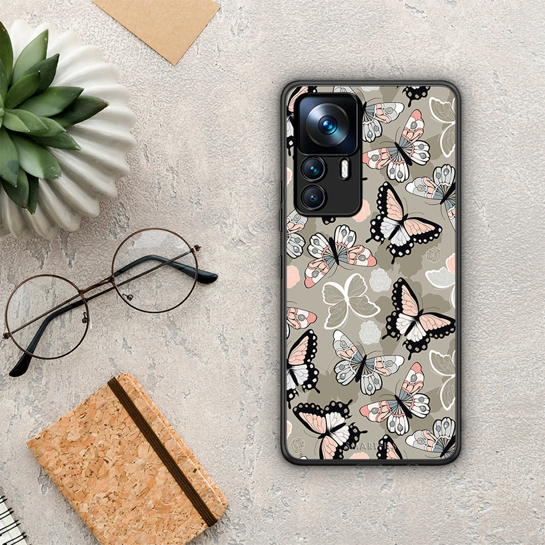 Boho Butterflies - Xiaomi 12T / 12T Pro / K50 Ultra θήκη