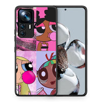 Thumbnail for Θήκη Αγίου Βαλεντίνου Xiaomi 12T / 12T Pro / K50 Ultra Bubble Girls από τη Smartfits με σχέδιο στο πίσω μέρος και μαύρο περίβλημα | Xiaomi 12T / 12T Pro / K50 Ultra Bubble Girls case with colorful back and black bezels