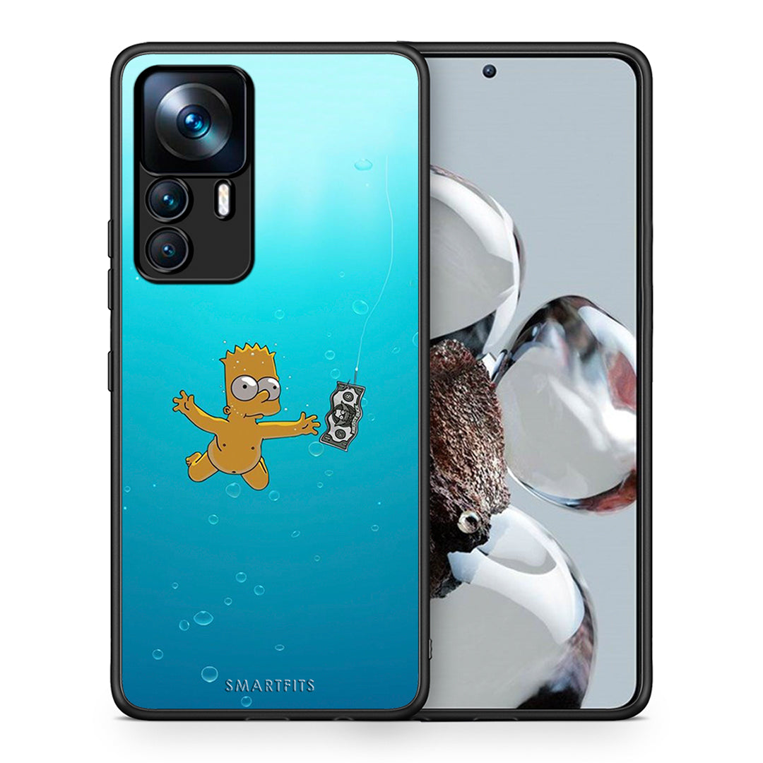 Θήκη Xiaomi 12T / K50 Ultra Chasing Money από τη Smartfits με σχέδιο στο πίσω μέρος και μαύρο περίβλημα | Xiaomi 12T / K50 Ultra Chasing Money case with colorful back and black bezels