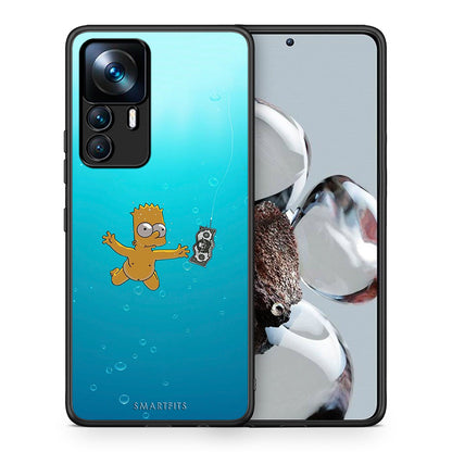 Θήκη Xiaomi 12T / K50 Ultra Chasing Money από τη Smartfits με σχέδιο στο πίσω μέρος και μαύρο περίβλημα | Xiaomi 12T / K50 Ultra Chasing Money case with colorful back and black bezels