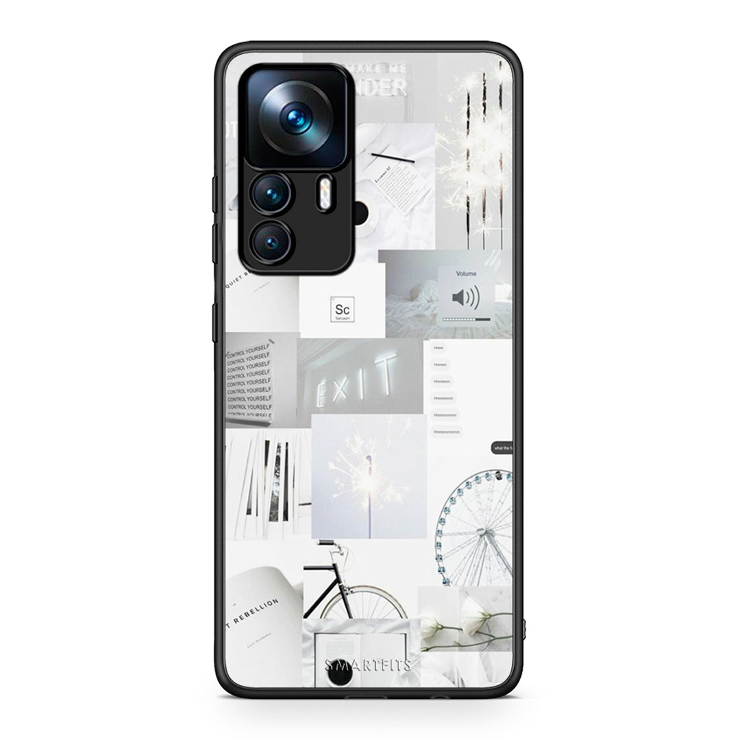 Xiaomi 12T / K50 Ultra Collage Make Me Wonder Θήκη Αγίου Βαλεντίνου από τη Smartfits με σχέδιο στο πίσω μέρος και μαύρο περίβλημα | Smartphone case with colorful back and black bezels by Smartfits