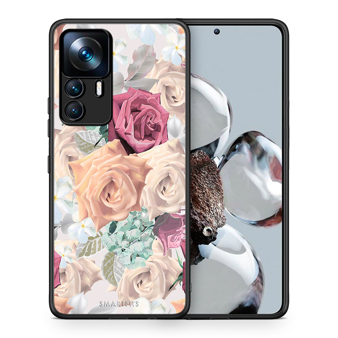 Θήκη Xiaomi 12T / K50 Ultra Bouquet Floral από τη Smartfits με σχέδιο στο πίσω μέρος και μαύρο περίβλημα | Xiaomi 12T / K50 Ultra Bouquet Floral case with colorful back and black bezels