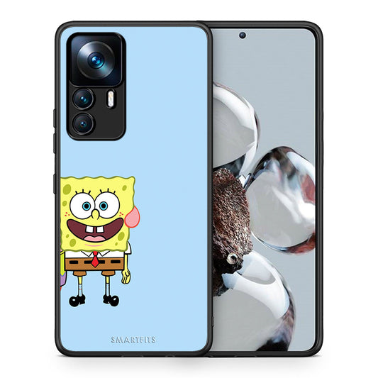 Θήκη Xiaomi 12T / K50 Ultra Friends Bob από τη Smartfits με σχέδιο στο πίσω μέρος και μαύρο περίβλημα | Xiaomi 12T / K50 Ultra Friends Bob case with colorful back and black bezels