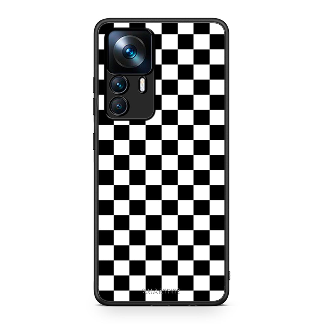 4 - Xiaomi 12T / K50 Ultra Squares Geometric case, cover, bumper