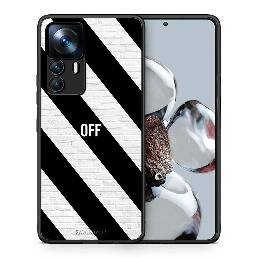 Θήκη Xiaomi 12T / K50 Ultra Get Off από τη Smartfits με σχέδιο στο πίσω μέρος και μαύρο περίβλημα | Xiaomi 12T / K50 Ultra Get Off case with colorful back and black bezels