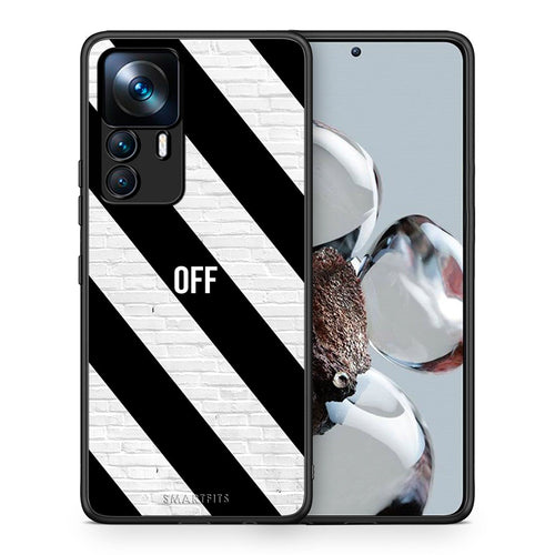 Θήκη Xiaomi 12T / K50 Ultra Get Off από τη Smartfits με σχέδιο στο πίσω μέρος και μαύρο περίβλημα | Xiaomi 12T / K50 Ultra Get Off case with colorful back and black bezels