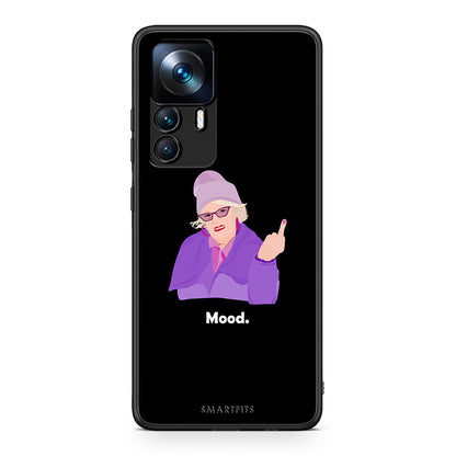 Xiaomi 12T / K50 Ultra Grandma Mood Black θήκη από τη Smartfits με σχέδιο στο πίσω μέρος και μαύρο περίβλημα | Smartphone case with colorful back and black bezels by Smartfits