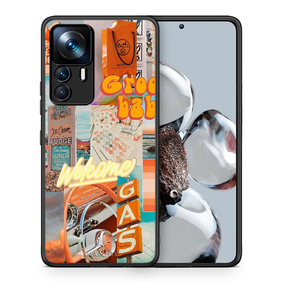 Θήκη Αγίου Βαλεντίνου Xiaomi 12T / K50 Ultra Groovy Babe από τη Smartfits με σχέδιο στο πίσω μέρος και μαύρο περίβλημα | Xiaomi 12T / K50 Ultra Groovy Babe case with colorful back and black bezels