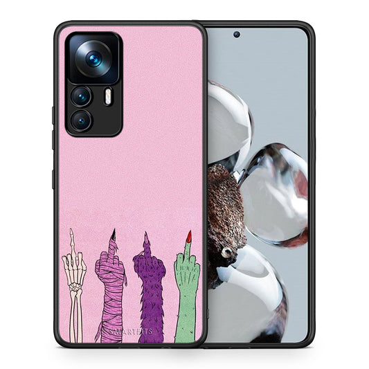 Θήκη Xiaomi 12T / K50 Ultra Halloween Be A Lady από τη Smartfits με σχέδιο στο πίσω μέρος και μαύρο περίβλημα | Xiaomi 12T / K50 Ultra Halloween Be A Lady case with colorful back and black bezels