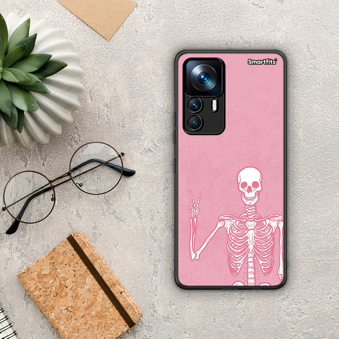 Xiaomi 12T / K50 Ultra Halloween Motivation θήκη από τη Smartfits με σχέδιο στο πίσω μέρος και μαύρο περίβλημα | Smartphone case with colorful back and black bezels by Smartfits