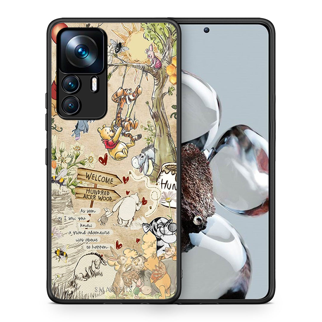 Θήκη Xiaomi 12T / K50 Ultra Happy Friends από τη Smartfits με σχέδιο στο πίσω μέρος και μαύρο περίβλημα | Xiaomi 12T / K50 Ultra Happy Friends case with colorful back and black bezels