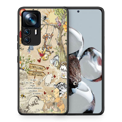 Θήκη Xiaomi 12T / K50 Ultra Happy Friends από τη Smartfits με σχέδιο στο πίσω μέρος και μαύρο περίβλημα | Xiaomi 12T / K50 Ultra Happy Friends case with colorful back and black bezels