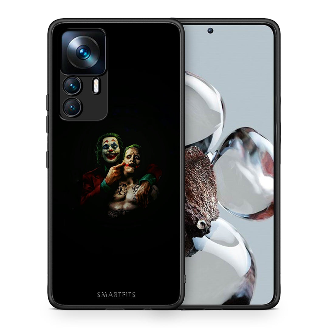 Θήκη Xiaomi 12T / 12T Pro / K50 Ultra Clown Hero από τη Smartfits με σχέδιο στο πίσω μέρος και μαύρο περίβλημα | Xiaomi 12T / 12T Pro / K50 Ultra Clown Hero case with colorful back and black bezels