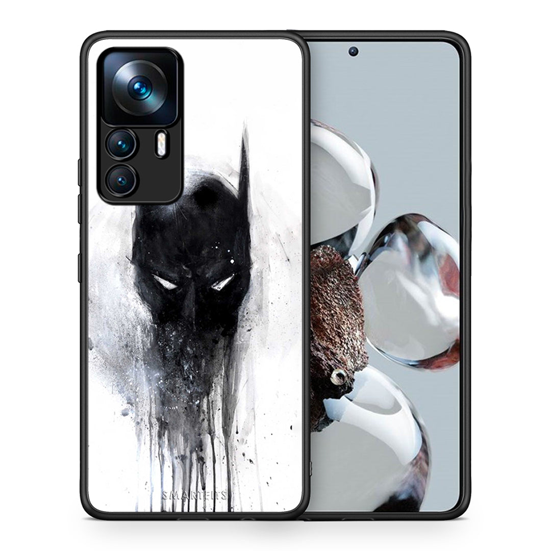 Θήκη Xiaomi 12T / K50 Ultra Paint Bat Hero από τη Smartfits με σχέδιο στο πίσω μέρος και μαύρο περίβλημα | Xiaomi 12T / K50 Ultra Paint Bat Hero case with colorful back and black bezels